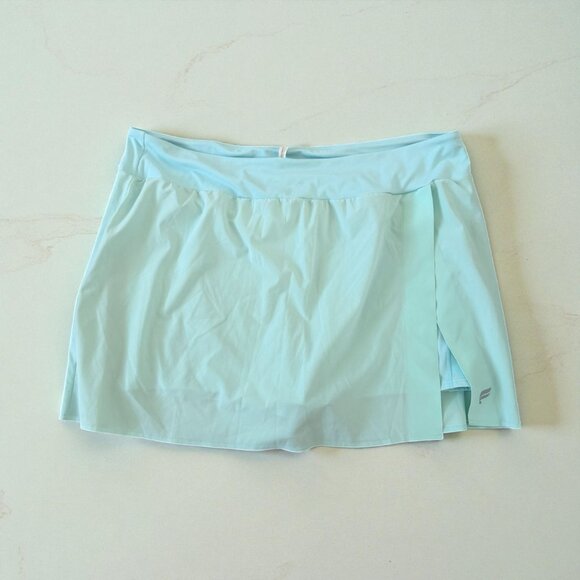FABLETICS Light Aqua Sport Active Skort Size 4X - Picture 1 of 8